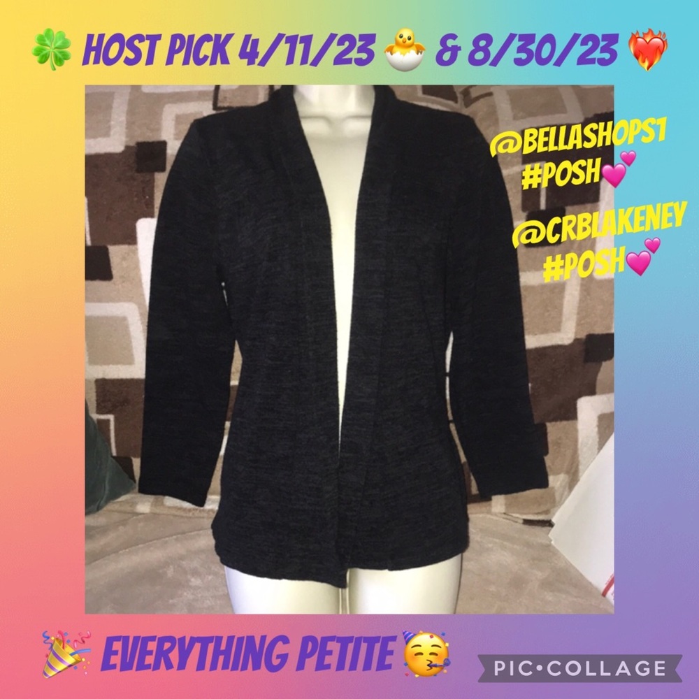 Carol Rose PL grey cardigan